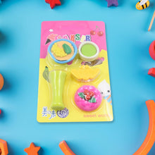 3D Mix Design Fancy & Stylish Colorful Erasers – Cute Novelty Eraser Set for Kids & School Prize (1 Set)