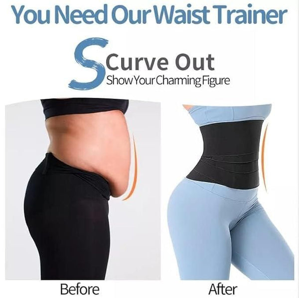Slim Belt for Women – Waist Trainer &amp; Tummy Control Bandage Wrap