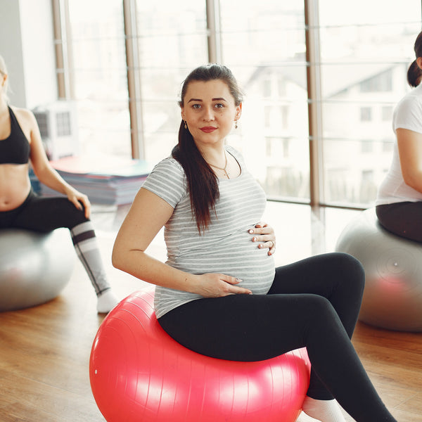Anti-Burst 65cm Exercise Ball with Pump – Non-Slip Gym &amp; Yoga Ball