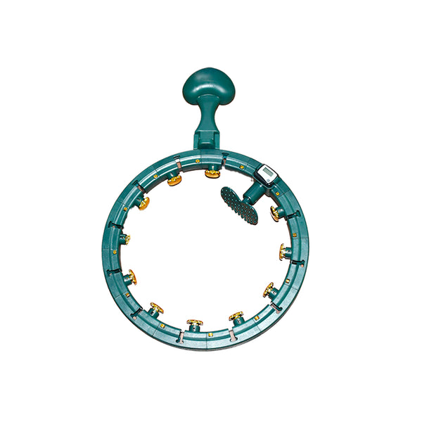 Smart Fitness Hoop – Adjustable, Weighted &amp; Calorie-Burning Workout Ring