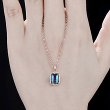 Stone Pendant Necklace Chain Set with Earrings – Elegant Jewellery for Women & Girls