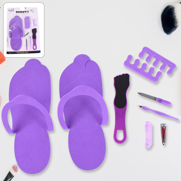 Personal Foot Care Pedicure Kit – 9 Pcs Professional Grooming Set