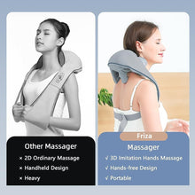 Cordless Neck & Shoulder Massager with Heat – Deep Relaxation Anywhere (USB Rechargeable) (1 Pc)