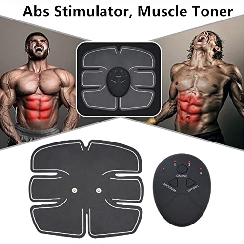 6 Pack Abs Stimulator – Wireless EMS Abdominal &amp; Muscle Trainer
