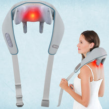 Cordless Neck & Shoulder Massager with Heat – Deep Relaxation Anywhere (USB Rechargeable) (1 Pc)