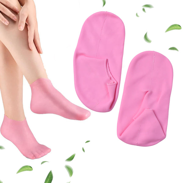 Silicone Moisturizing Socks – Softening &amp; Repairing Dry, Cracked Feet