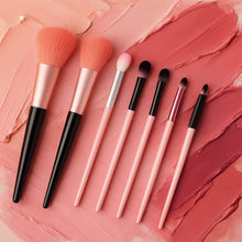 7 Pcs Professional Makeup Brush Set – Soft Bristles & Travel-Friendly Design